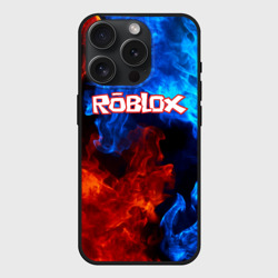 Чехол силиконовый для Apple iPhone 15 Pro матовый Roblox Роблокс