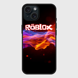 Чехол силиконовый для Apple iPhone 15 матовый Roblox Роблокс