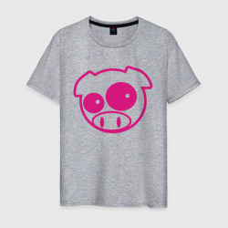Мужская футболка хлопок Subaru Power Pig