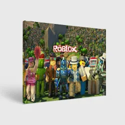 Холст прямоугольный Roblox Роблокс