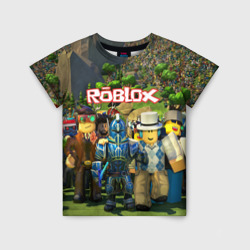 Детская футболка 3D Roblox Роблокс