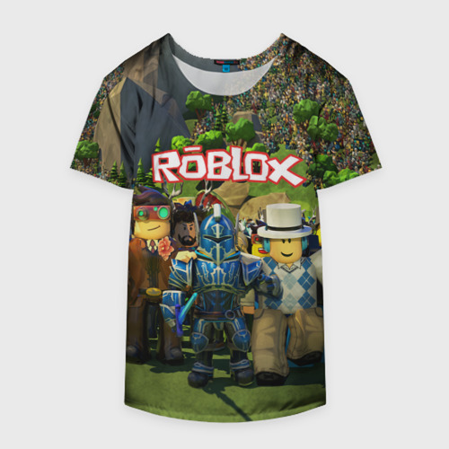 Накидка на куртку 3D Roblox Роблокс, цвет 3D печать - фото 4