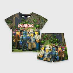 Детский костюм с шортами 3D Roblox Роблокс