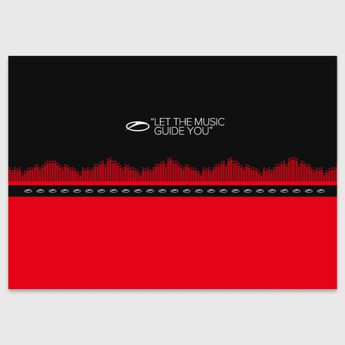 Поздравительная открытка ASOT Let The Music Guide You