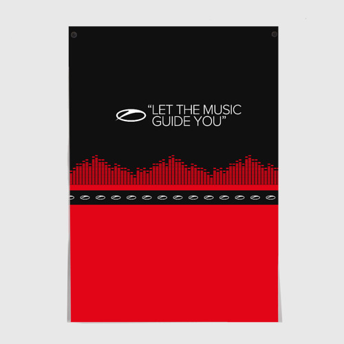 Постер ASOT Let The Music Guide You