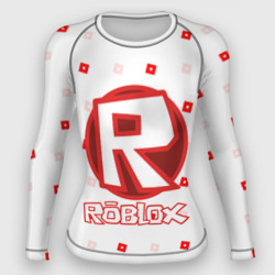 Женский рашгард 3D Roblox pattern emblem