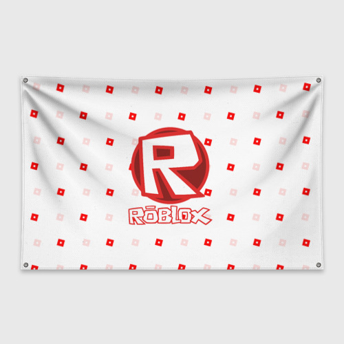 Флаг-баннер Roblox pattern emblem