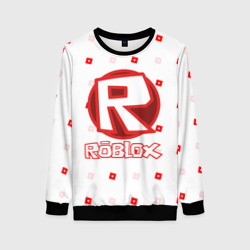 Женский свитшот 3D Roblox pattern emblem