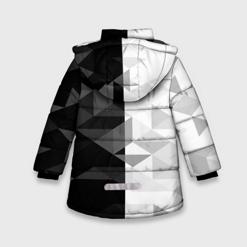 Зимняя куртка для девочек 3D Roblox, цвет черный - фото 2