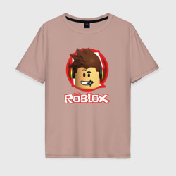 Мужская футболка хлопок Oversize Roblox boy