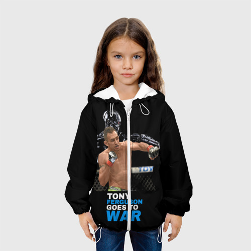 Детская куртка 3D Tony Ferguson, цвет белый - фото 4