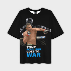 Мужская футболка oversize 3D Tony Ferguson