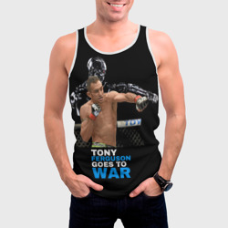 Мужская майка 3D Tony Ferguson - фото 2