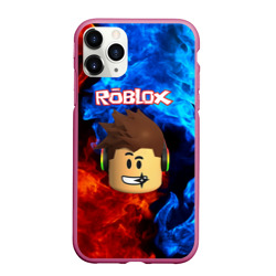 Чехол для iPhone 11 Pro матовый Roblox Роблокс