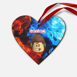 Деревянная игрушка Сердце Roblox Роблокс