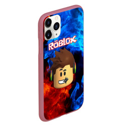 Чехол для iPhone 11 Pro матовый Roblox Роблокс - фото 2