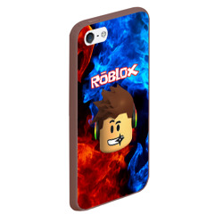 Чехол для iPhone 5/5S матовый Roblox Роблокс - фото 2