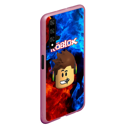 Чехол для Honor 20 Roblox Роблокс, цвет малиновый - фото 3