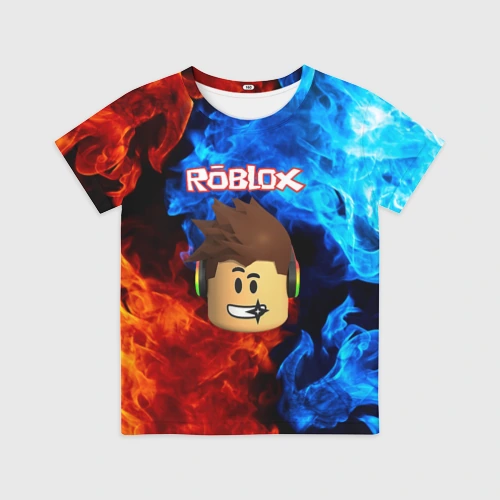 Детская футболка 3D Roblox Роблокс
