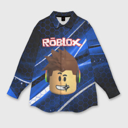 Женская рубашка oversize 3D Roblox Роблокс