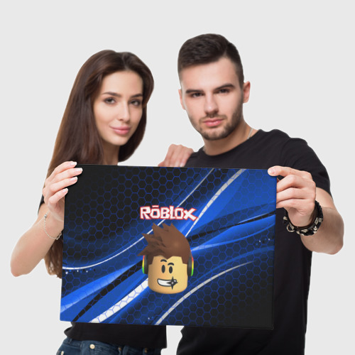 Холст прямоугольный Roblox Роблокс, цвет 3D печать - фото 5