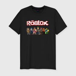 Мужская футболка хлопок Slim Roblox