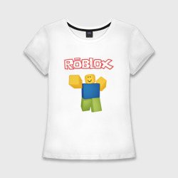 Женская футболка хлопок Slim Roblox