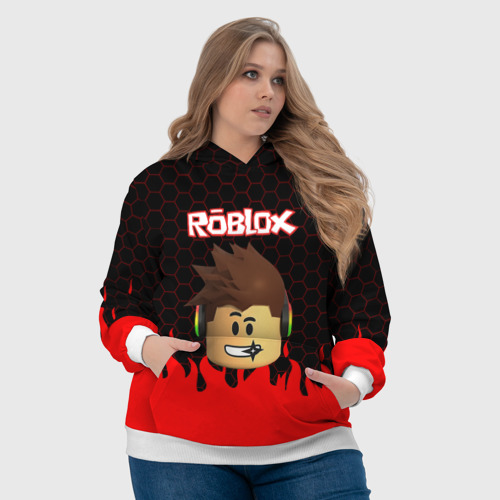 Женская толстовка 3D Roblox, цвет 3D печать - фото 6