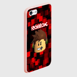 Чехол для iPhone 5/5S матовый Roblox Роблокс - фото 2