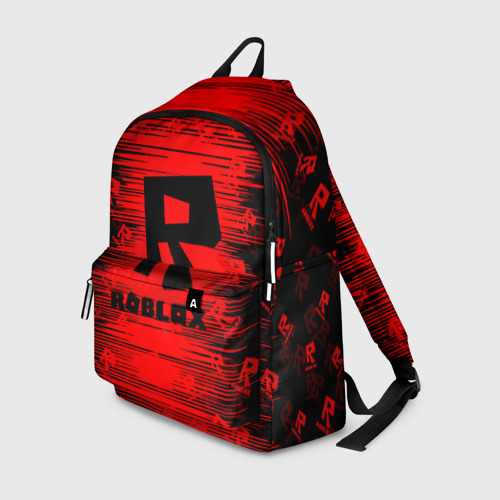 Рюкзак 3D с принтом Roblox, вид спереди #2