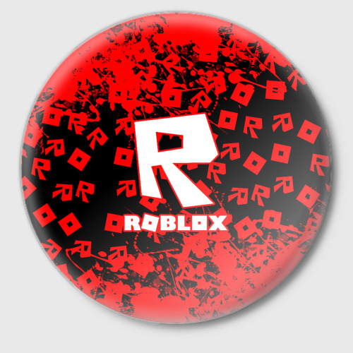 Значок Roblox, цвет белый