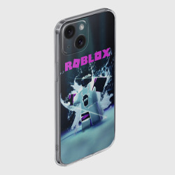 Чехол для iPhone 15 силиконовый с защитой камеры Roblox - фото 2