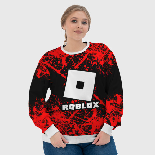 Женский свитшот 3D Roblox, цвет 3D печать - фото 6