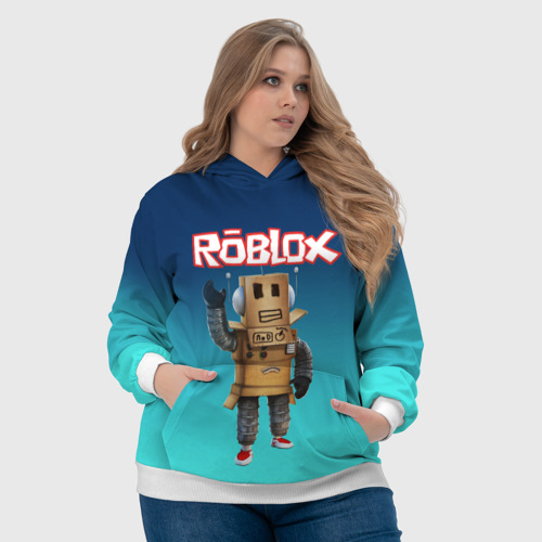 Женская толстовка 3D Roblox, цвет 3D печать - фото 6