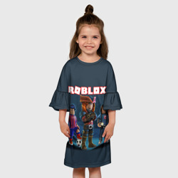 Детское платье 3D Roblox - фото 2