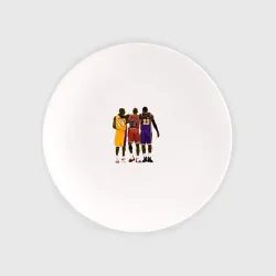 Тарелка Kobe, Michael, LeBron