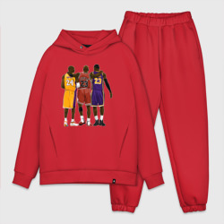 Мужской костюм oversize хлопок Kobe, Michael, LeBron