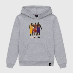 Женская толстовка хлопок Kobe, Michael, LeBron