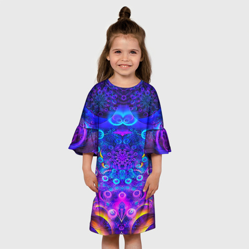 Детское платье 3D Fractal illusion - фото 4