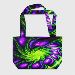 Пляжная сумка 3D Neon&acid