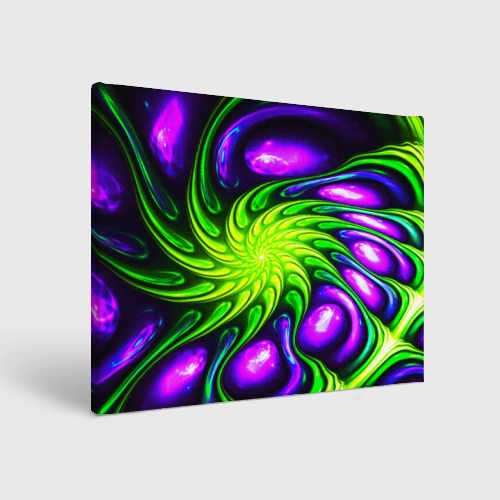 Холст прямоугольный Neon&amp;acid