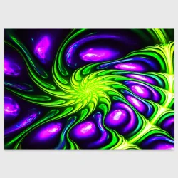 Поздравительная открытка Neon&acid