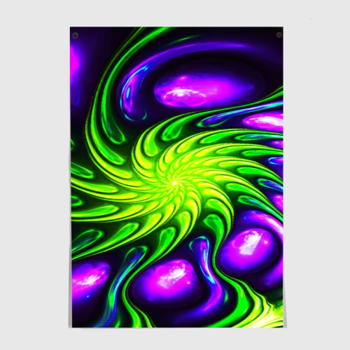 Постер Neon&acid