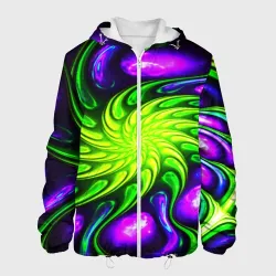 Мужская куртка 3D Neon&acid