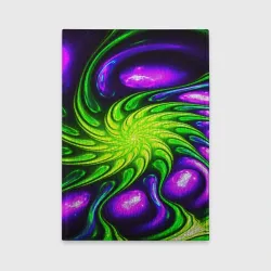 Обложка для автодокументов Neon&acid