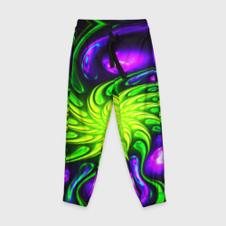 Детские брюки 3D Neon&acid