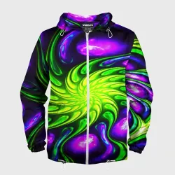 Мужская ветровка 3D Neon&acid