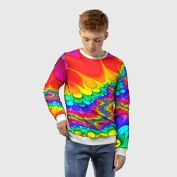 Детский свитшот 3D Tie-dye - фото 2