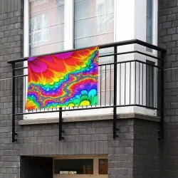 Флаг-баннер Tie-dye - фото 2