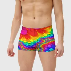 Мужские купальные плавки 3D Tie-dye - фото 2